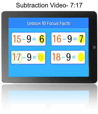 subtraction lesson 10 video