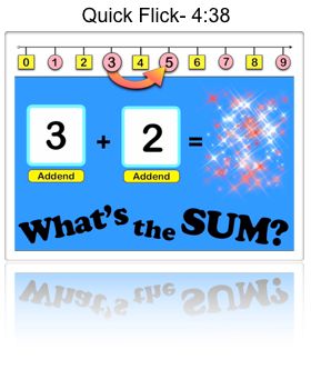 addition lesson 1 quick flick