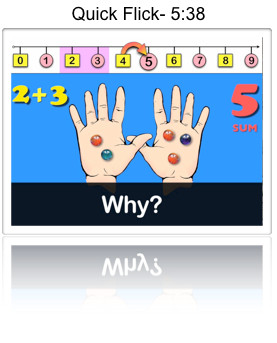 addition lesson 5 quick flick