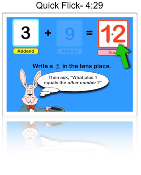 addition lesson 1 quick flick